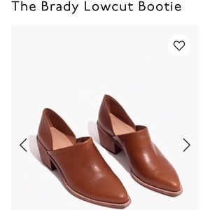 The brand new Brady Lowcut Bootie from Madewell